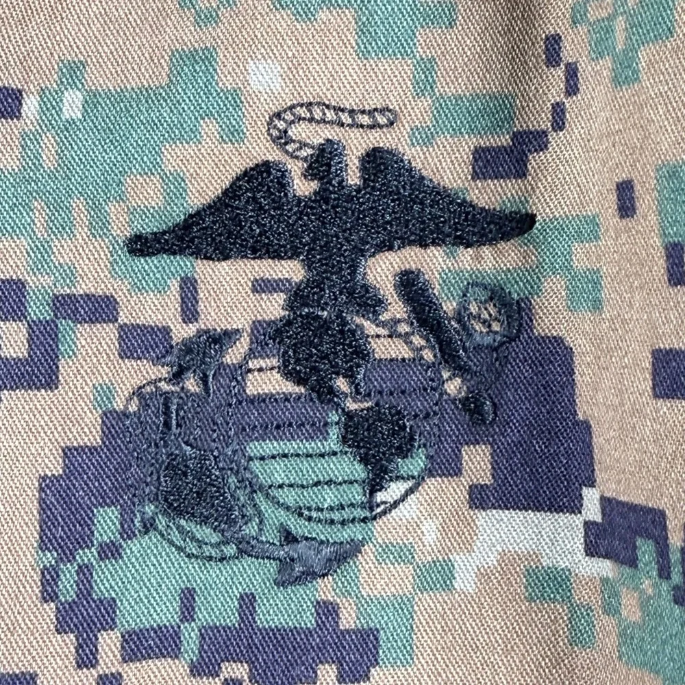 USMC MCCUU Woodland MARPAT Camo Digital Combat Uniform Blouse Jacket Small Reg